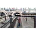 Tension machine for spun pile